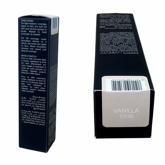 HUDABEAUTY FauxFilter Buildable Coverage Foundation Stick Vanilla #120B NIB - Picture 5 of 6